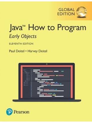 Εικόνα της JAVA HOW TO PROGRAM (INTERNATIONAL EDITION) 11TH ED PB