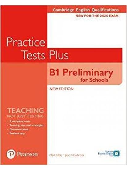 Εικόνα από PET FOR SCHOOLS PRACTICE TESTS PLUS FOR 2020 EXAMS SB