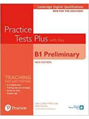 Εικόνα της PET PRACTICE TESTS PLUS FOR 2020 EXAMS STUDENT'S BOOK WITH KEY