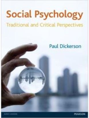 Εικόνα της PSYCHOLOGY: TRADITIONAL AND CRITICAL PERSPECTIVES PB