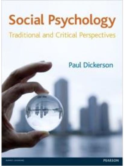 Εικόνα από PSYCHOLOGY: TRADITIONAL AND CRITICAL PERSPECTIVES PB