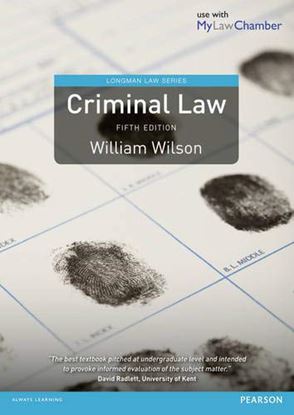 Εικόνα της CRIMINAL LAW 5TH ED PB