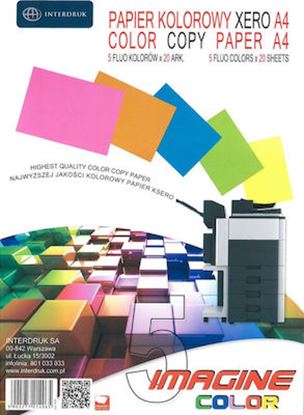 Εικόνα της ΧΑΡΤΙ INTERDRUK 5 Χρώματα 80gr/m² A4 100 φύλλα