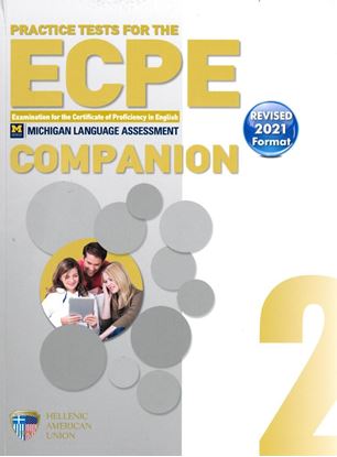 Εικόνα της PRACTICE TESTS 2 ECPE COMPANION REVISED 2021 FORMAT