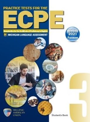 Εικόνα της ECPE PRACTICE TESTS 3 SB REVISED 2021 FORMAT