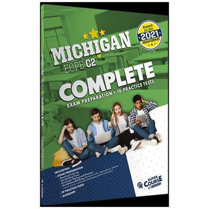 Εικόνα της MICHIGAN ECPE C2 COMPLETE EXAM PREPARATION + 10 PRACTICE TESTS FORMAT 2021