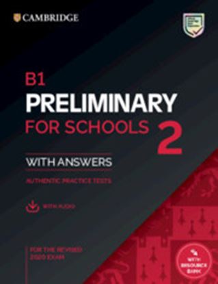 Εικόνα της CAMBRIDGE PRELIMINARY FOR SCHOOLS 2 Self Study Pack (+ANSWERS +AUDIO +RESOURCE BANK)