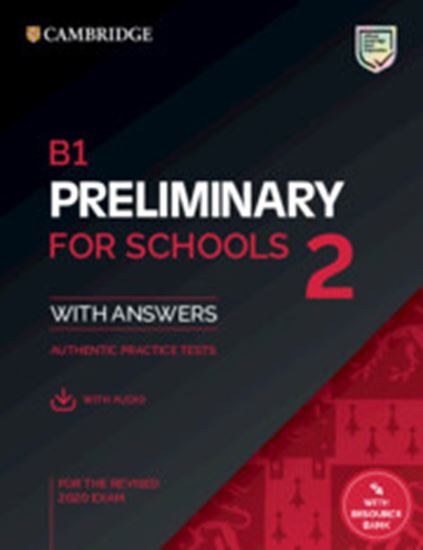 Εικόνα από CAMBRIDGE PRELIMINARY FOR SCHOOLS 2 Self Study Pack (+ANSWERS +AUDIO +RESOURCE BANK) 