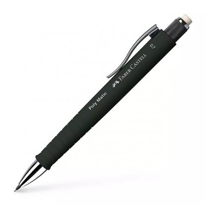 Εικόνα της MECHANICAL PENCIL POLY MATIC BLACK 0,7MM FABER-CASTELL