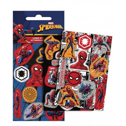 Εικόνα της GIM STICKER LASER SPIDERMAN 