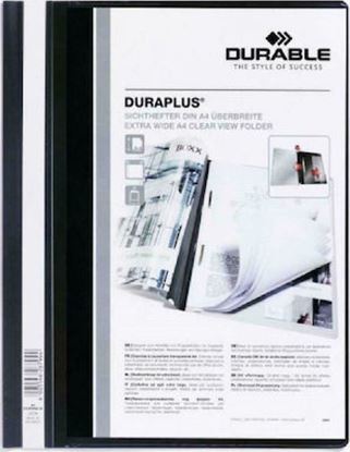 Εικόνα της ΝΤΟΣΙΕ ΕΛΑΣΜΑ ΠΛΑΣΤΙΚΟ-ΜΑΥΡΟ DURABLE DURAPLUS ΘΗΚΗ ΣΤΟ ΕΞΩΦΥΛΛΟ (2579) 