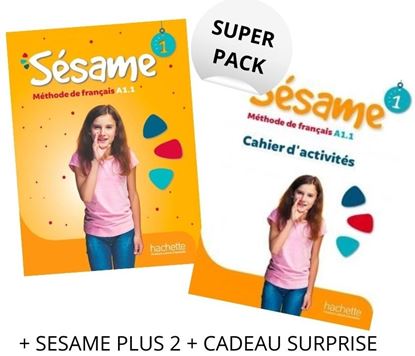 Εικόνα της SUPER PACK SESAME 1 (LE + CA + LEXIQUE + CADEAU SURPRISE)