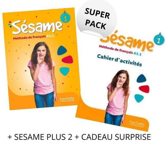 Εικόνα από SUPER PACK SESAME 1 (LE + CA + LEXIQUE + CADEAU SURPRISE)