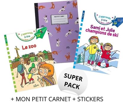 Εικόνα της SUPER PACK SAMI ET JULIE (+ MON PETIT CARNET + STICKERS)