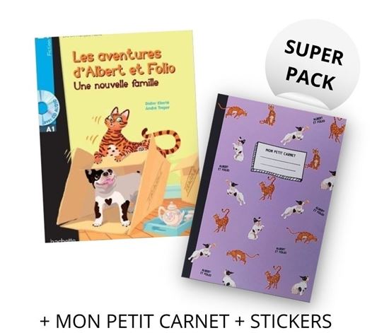 Εικόνα από SUPER PACK ALBERT ET FOLIO (+ MON PETIT CARNET + STICKERS)