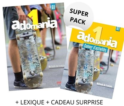 Εικόνα της SUPER PACK ADOMANIA 1 (LE + CA + LEXIQUE + CADEAU SURPRISE)