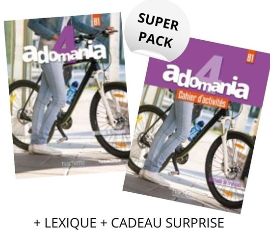 Εικόνα από SUPER PACK ADOMANIA 4 (LE + CA + LEXIQUE + CADEAU SURPRISE)