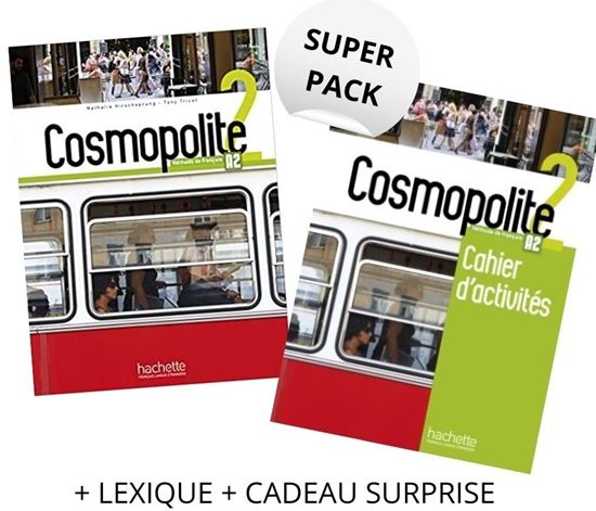 Εικόνα από SUPER PACK COSMOPOLITE 2 (LE + DVD-ROM & PARCOURS DIGITAL + CA + LEXIQUE + CADEAU SURPRISE + DELF SCOLAIRE & JUNIOR A2)