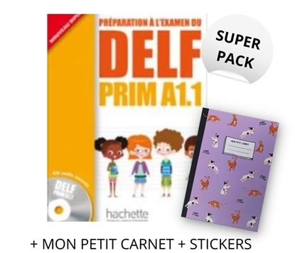 Εικόνα της SUPER PACK: DELF PRIM A1.1 (+ MON PETIT CARNET + STICKERS)