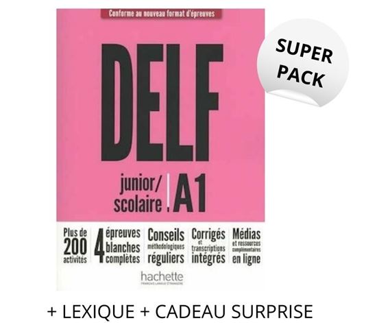 Εικόνα από SUPER PACK DELF SCOLAIRE & JUNIOR A1 (+ LEXIQUE + CADEAU SURPRISE)