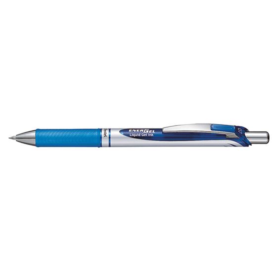 Εικόνα από ΣΤΥΛΟ PENTEL ENERGEL ΜΠΙΛΙΑ ΚΟΥΜΠΙ ΜΠΛΕ 0.7MM BL77C