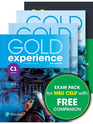 Εικόνα της EXAM PACK MSU CELP: GOLD EXPERIENCE C1 SB WITH APP + WB + COMPANION + YORK PRACTICE TEST FOR MSU CELP