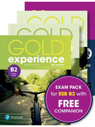 Εικόνα της EXAM PACK ESB B2: GOLD EXPERIENCE B2 SB WITH APP + WB + COMPANION + YORK PRACTICE TEST FOR ESB B2