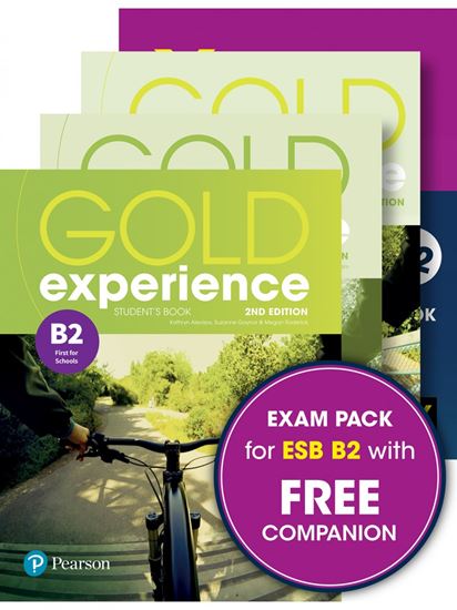 Εικόνα από EXAM PACK ESB B2: GOLD EXPERIENCE B2 SB WITH APP + WB + COMPANION + YORK PRACTICE TEST FOR ESB B2