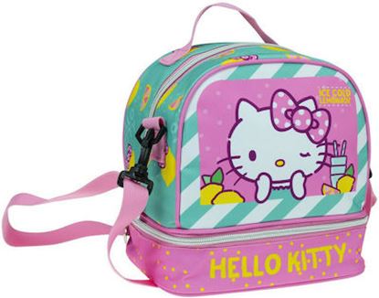 Εικόνα της GIM ΤΣΑΝΤΑΚΙ ΦΑΓΗΤΟΥ OBΑΛ HELLO KITTY LEMONADE 335-70220 