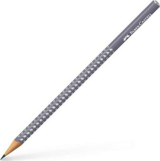 Εικόνα από ΜΟΛΥΒΙ FABER CASTELL GRIP SPARKLE ΓΚΡΙ ΣΚΛΗΡΟΤΗΤΑ Β 118235