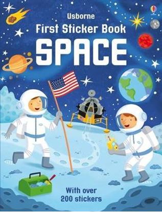 Εικόνα της USBORNE FIRST STICKER BOOK: SPACE PB