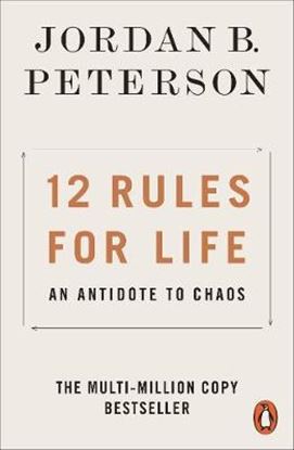 Εικόνα της PENGUIN ORANGE SPINES: 12 RULES FOR LIFE - AN ANTIDOTE TO CHAOS PB B