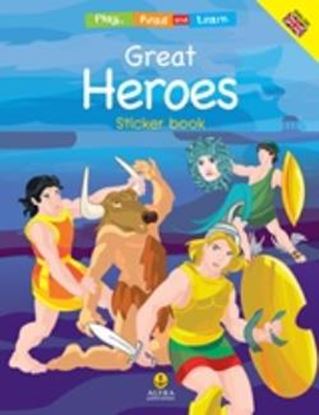 Εικόνα της GREAT HEROES STICKER BOOK ΠΑΙΖΩ ΔΙΑΒΑΖΩ ΚΑΙ ΜΑΘΑΙΝΩ = PLAY, READ AND LEARN