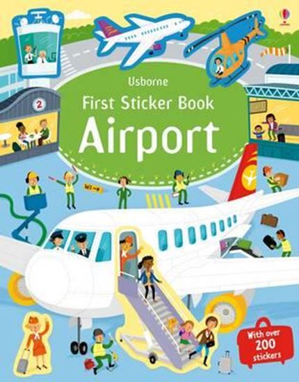 Εικόνα από USBORNE FIRST STICKER BOOK : AIRPORT PB