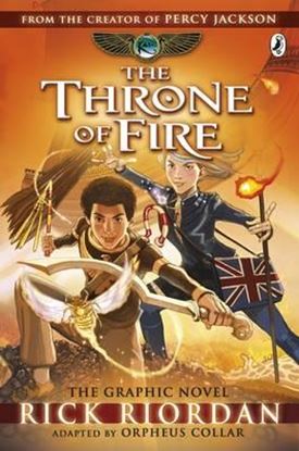 Εικόνα της THE KANE CHRONICLES: THE THRONE OF FIRE: THE GRAPHIC NOVEL