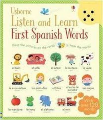 Εικόνα της USBORNE LISTEN AND LEARN FIRST WORDS IN SPANISH PB