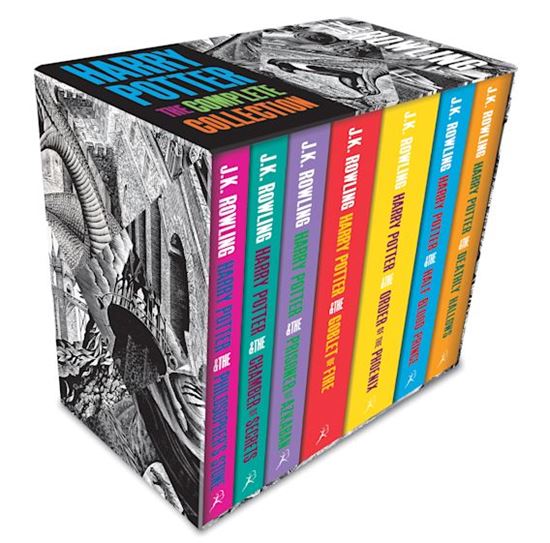 Εικόνα από HARRY POTTER BOXED SET: THE COMPLETE COLLECTION (ADULT PAPERBACK)