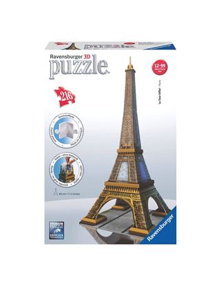 Εικόνα της 3D PUZZLE ΔΙΑΣΗΜΑ ΚΤΙΡΙΑ: O ΠΥΡΓΟΣ ΤΟΥ ΑΙΦΕΛ (216 TEM) - 12556