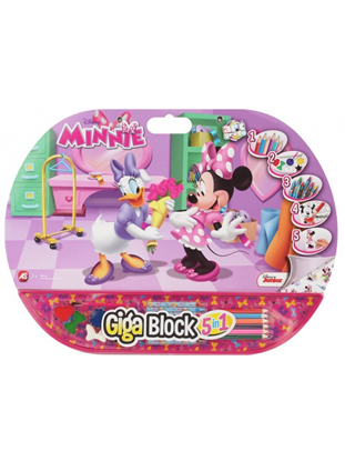 Εικόνα της ΣΕΤ ΖΩΓΡΑΦΙΚΗΣ GIGA BLOCK 4 IN 1 MINNIE (62712)