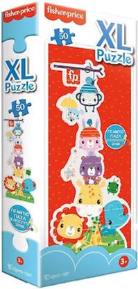 Εικόνα της FISHER PRICE XL PUZZLE ΖΩΑΚΙΑ 50τμχ