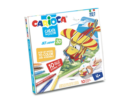 Εικόνα της CARIOCA CREATE & COLOR JET JUNIOR 3D ΠΑΖΛ - ΣΕΤ ΖΩΓΡΑΦΙΚΗΣ