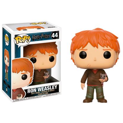 Εικόνα της FUNKO POP! HARRY POTTER : RON WEASLEY WITH SCABBERS #44 VINYL FIGURE