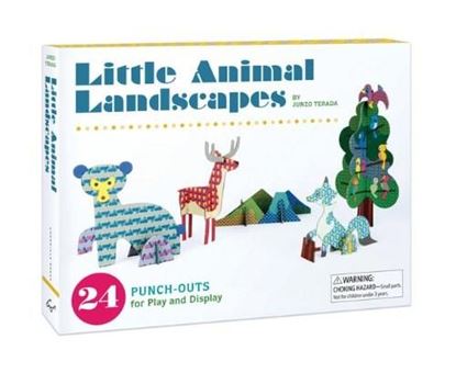 Εικόνα της LITTLE ANIMAL LANDSCAPES 10 PUNCH-OUT SCENES FOR PLAY AND DISPLAY (NOTECARDS)