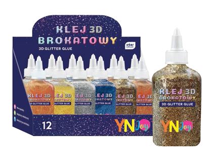 Εικόνα της ΚΟΛΛΑ INTERDRUK 265012 GLITTER GLUE 3D 40GR