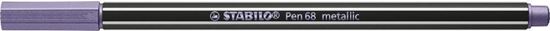 Εικόνα από ΜΑΡΚΑΔΟΡΟΣ STABILO 68/855 METALLIC ΜΩΒ