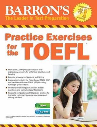 Εικόνα της BARRON'S PRACTICE EXERCISES FOR THE TOEFL (+ CD-ROM)