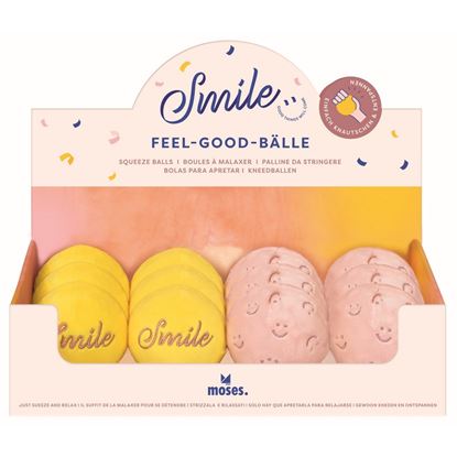 Εικόνα της ΜΠΑΛΑΚΙ ΑΝΤΙΣΤΡΕΣ SMILE SQUEEZE BALL