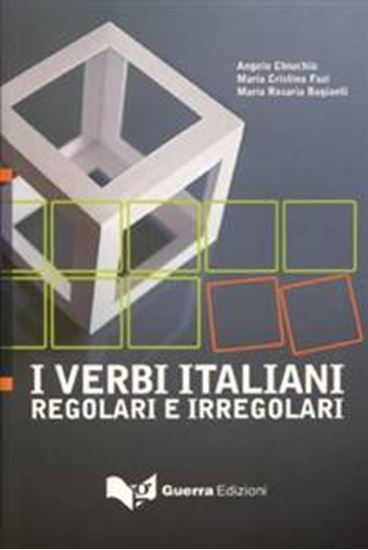 Εικόνα από VERBI ITALIANI REGOLARI E IRREGOLARI N/E