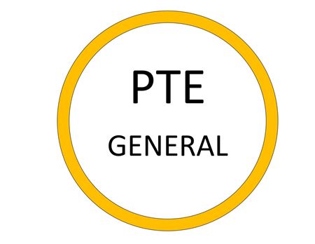 Εικόνα για την κατηγορία PTE GENERAL