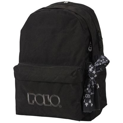 Εικόνα της ΣΑΚΙΔΙΟ ΠΛΑΤΗΣ POLO ORIGINAL DOUBLE SCARF ΜΑΥΡΟ 901235-2002